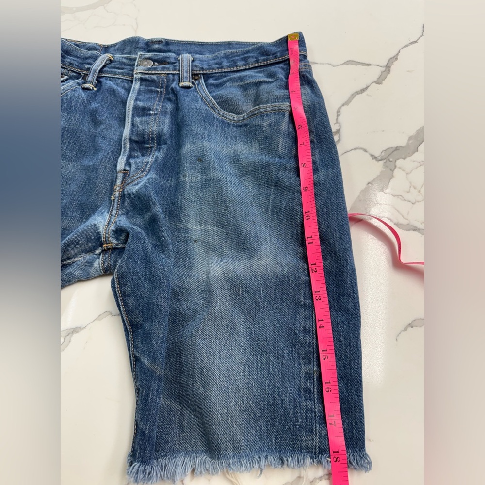 Women’s  Blue Denim Shorts - Picture 8 of 8